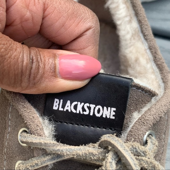 BLACKSTONE Apres Ski Shearling Line Suede Sneakers Warm Women’s Size 38 US 8 - Picture 11 of 13